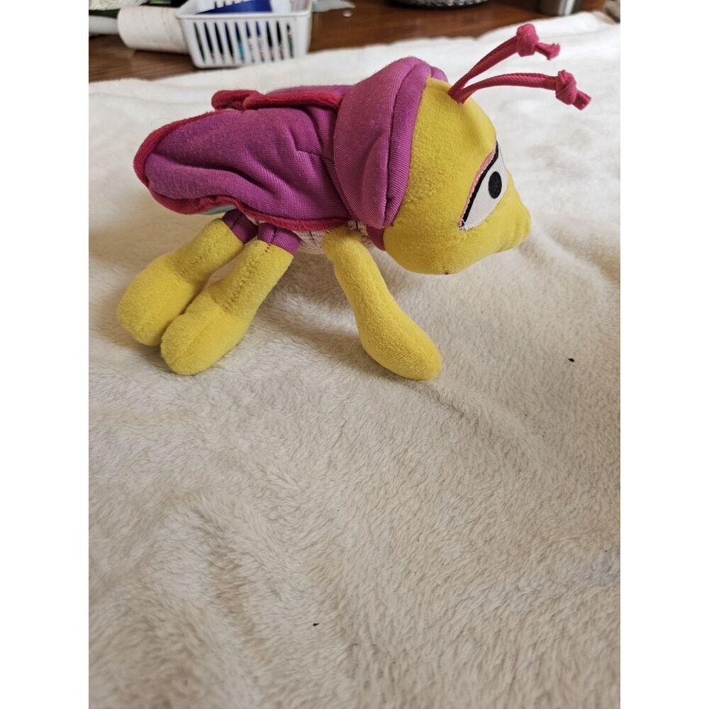 VTG 1999 TYCO Sesame‎ Street Talking Grouchland Bug Plush Jim Henson 8” Works